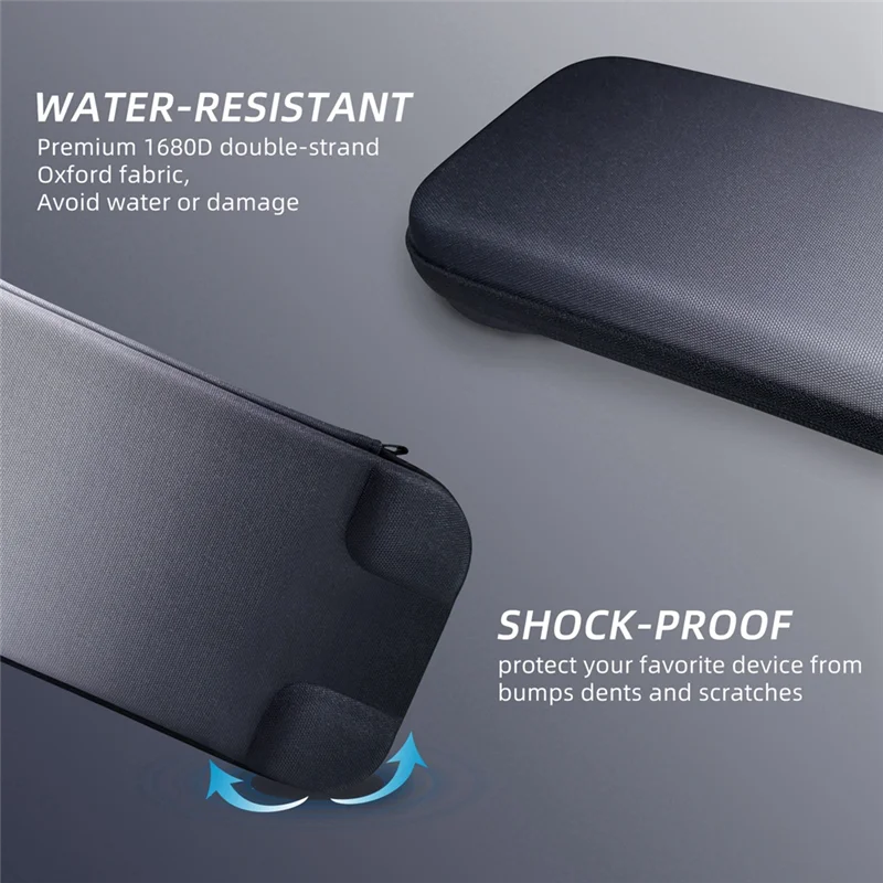 Stabile Leistung – Reise-Tragetasche für Switch 2-Host, schützende tragbare Hartschalentasche mit doppeltem Reißverschluss, ergonomischem Griff