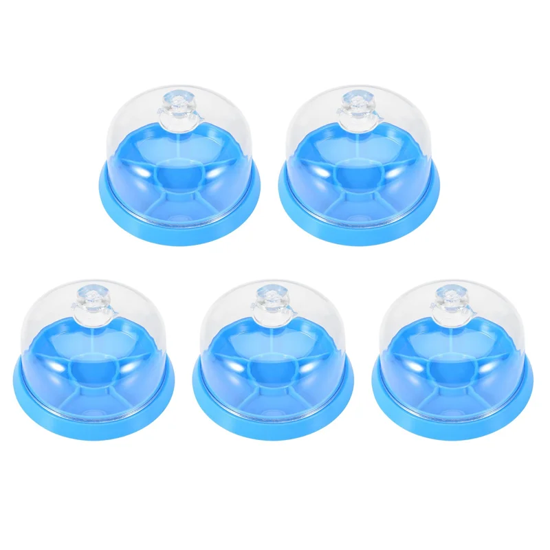 

VELIF-5X 6-слотовый пылезащитный чехол для часов с лотком, инструмент для ремонта механизма часов, ювелирные инструменты, протектор, инструмент для ремонта часов