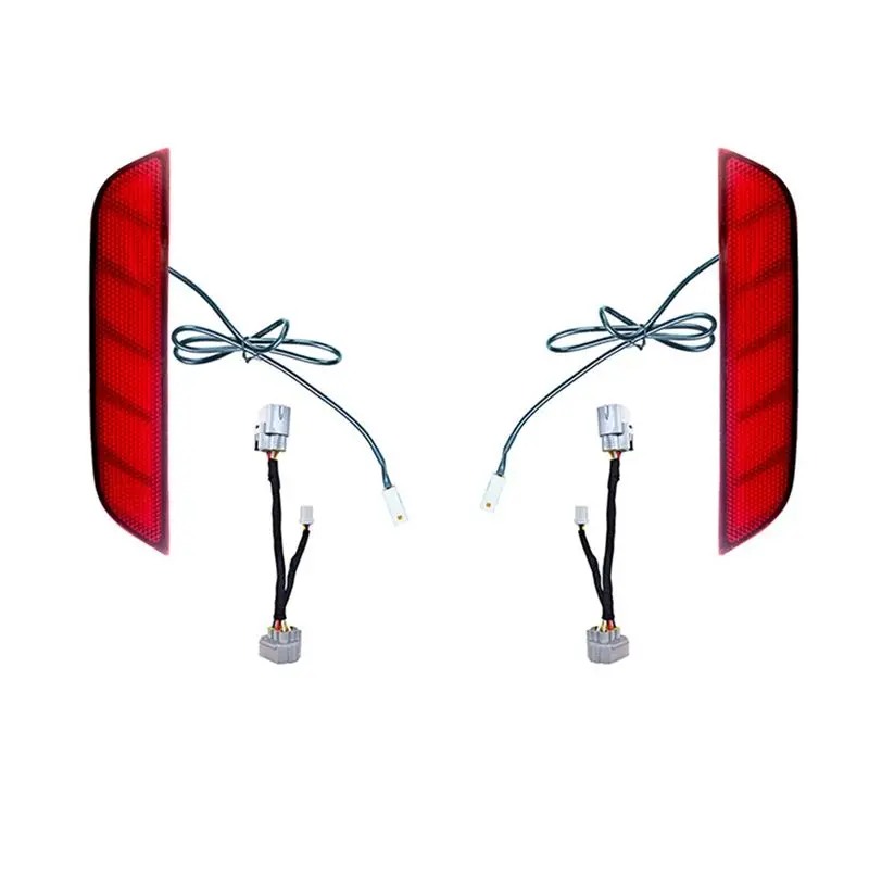 

AEA6-автомобильный отражатель заднего бампера, динамические указатели поворота для Toyota Sienta 10 Series 2022, задний стоп-сигнал