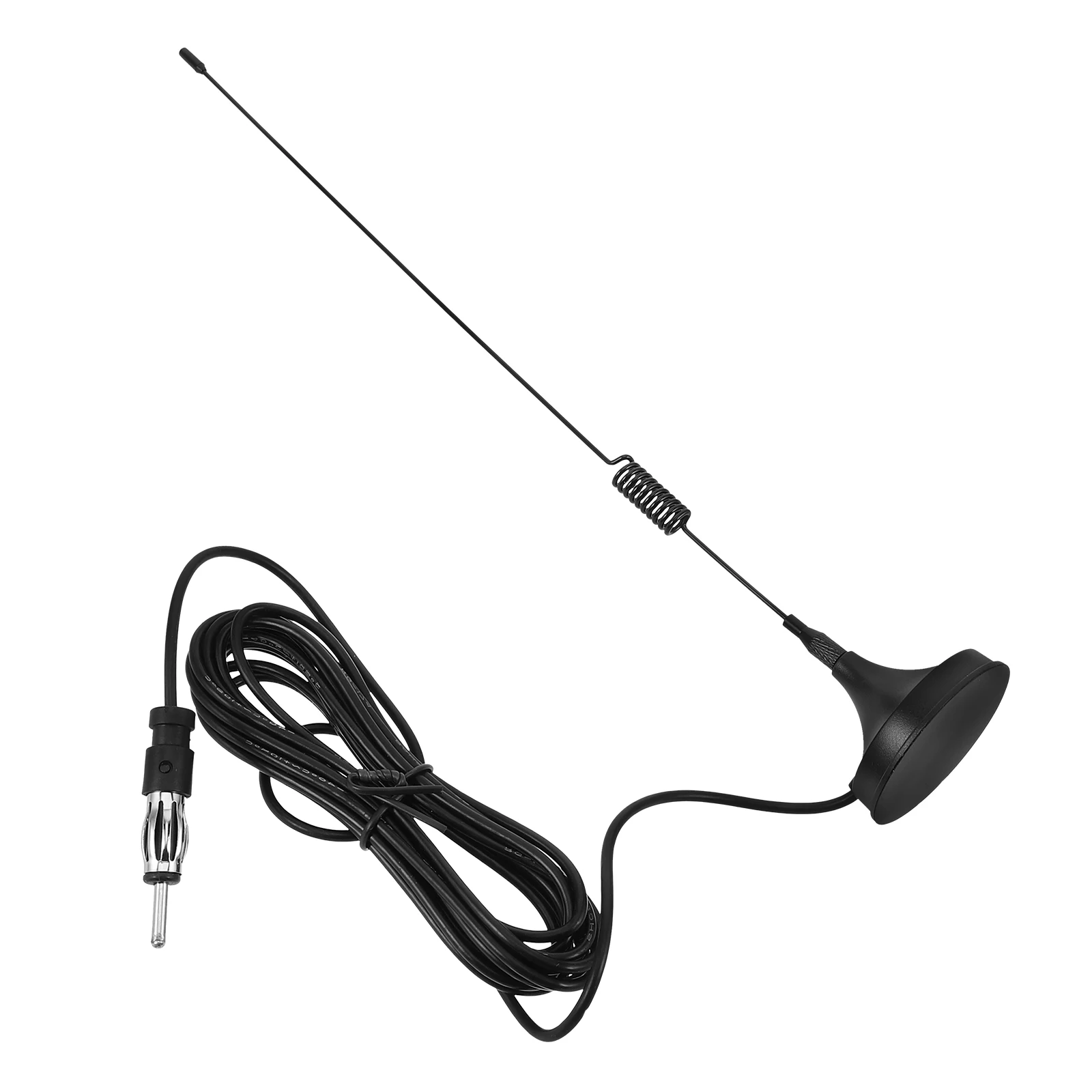 

Sleek Design Magnetic Base Antenna For Car Cd Player High Gain Weatherproof Fm Radio Reception Home Stereo Compatible