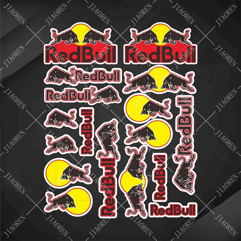 

For Red Bull Motorcycle Sticker Decal Tank Logo Emblem