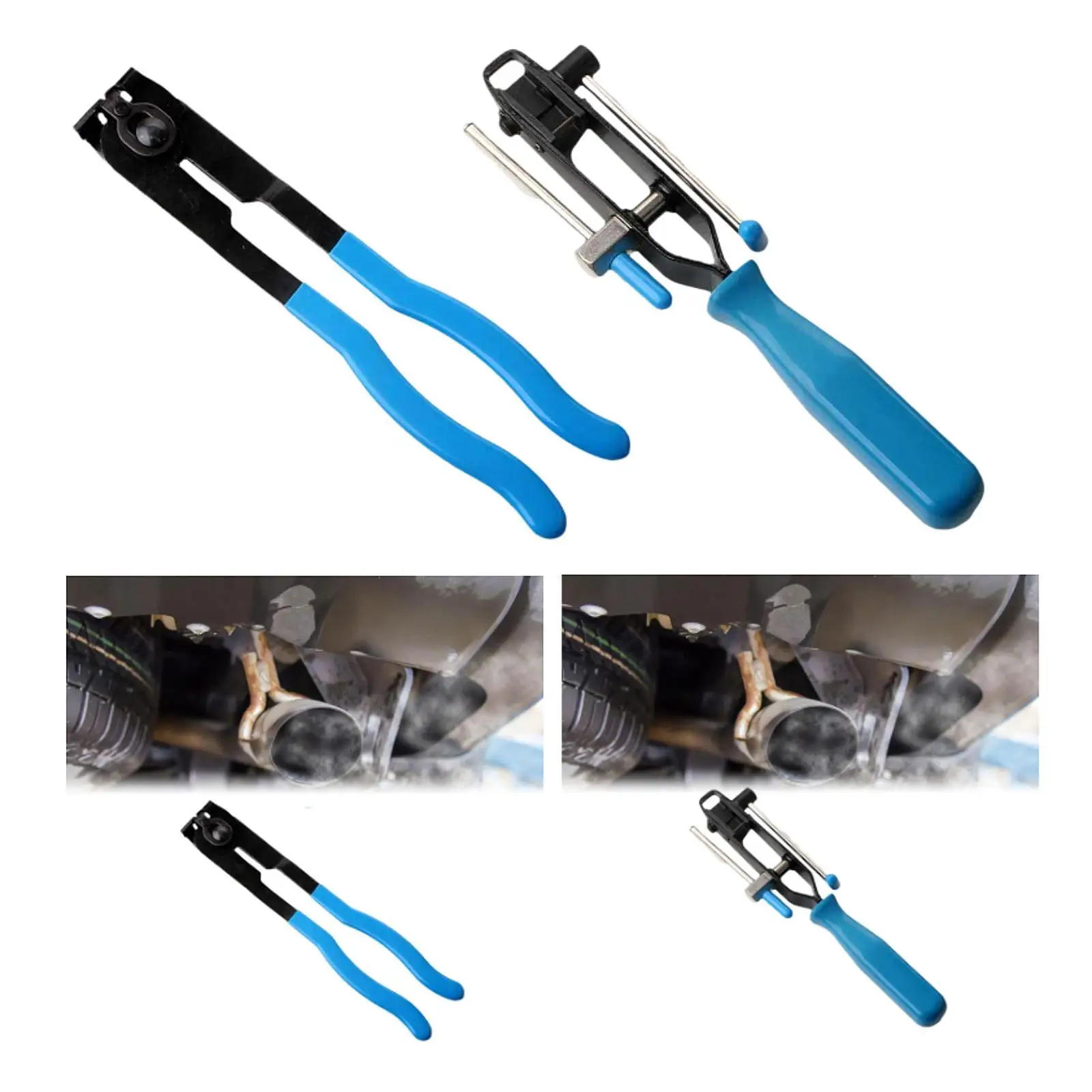 Carbon Steel Clamp Pliers Versatile Hand Tool for Car Banding Easy to Use Wear Resistant Automotive Accessories