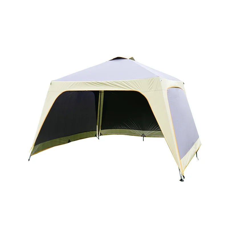 

Wholesale 8-10 Person Waterproof Camping Canopy Tent Large Space Sun Shelter Tent Folding Outdoor Gazebo Tent For Events
