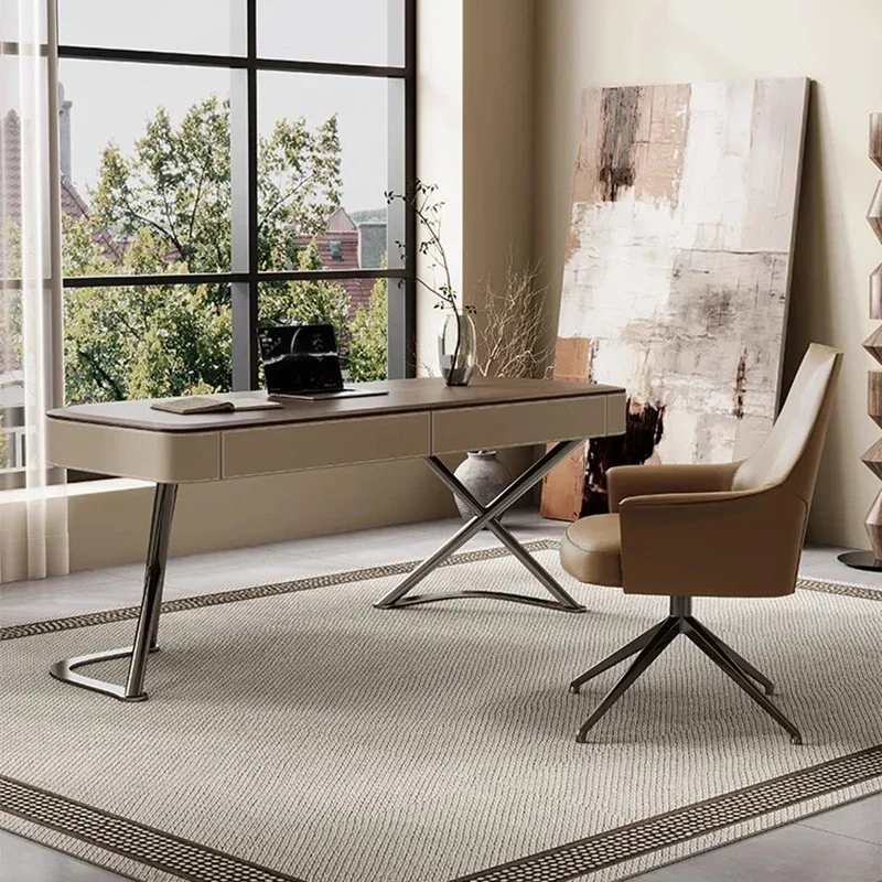 Desk Organizer Home Office Tables Reading Work Furniture Multifunction Computer Desks Workstation Acrylic Table Bedside Study