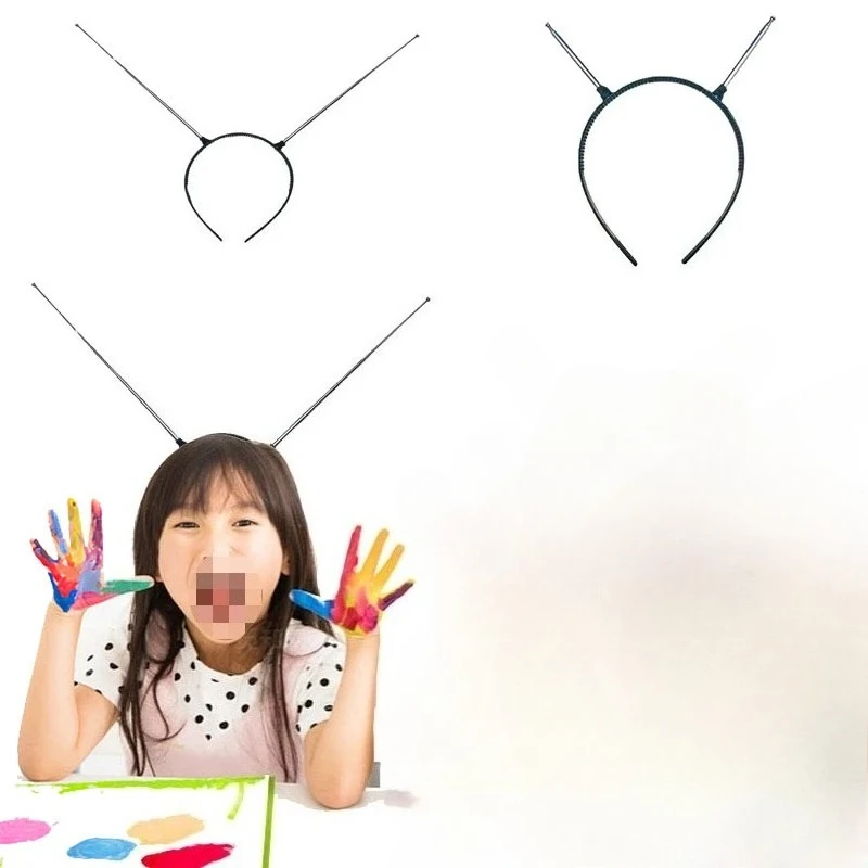 10 Diademas Metálicas con Antenas de Alien para Disfraces, Accesorios para Fiestas, Diademas para Adultos y Niños, Halloween