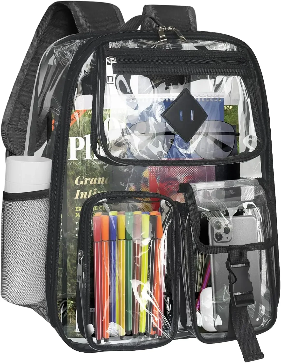 Прозрачный рюкзак Сверхмощный большой