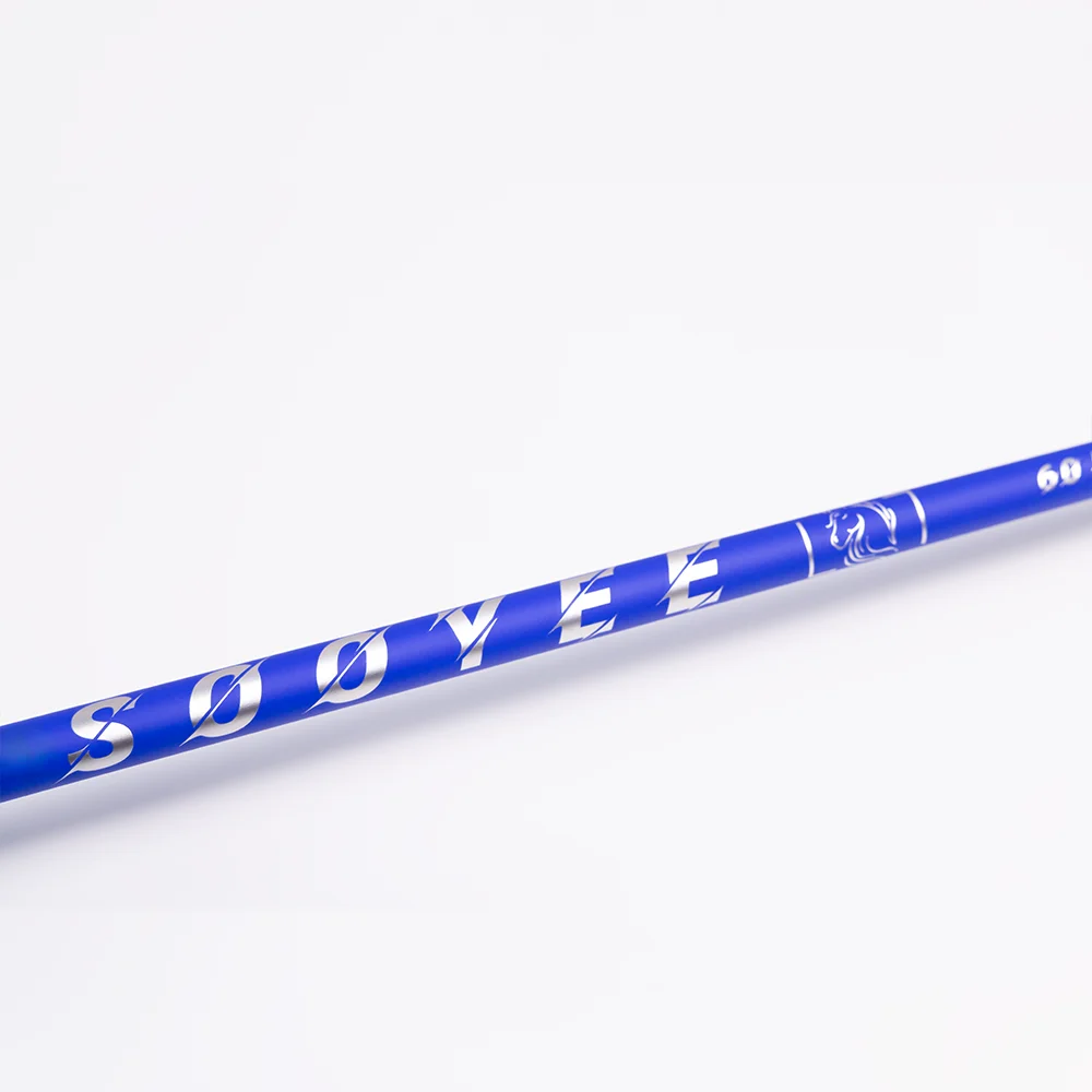 SOOYEE ماتي كامل الكربون عمود جولف 40 جرام 50 جرام 60 جرام 70 جرام فليكس L R S X الأحجار الكريمة الأزرق معامل عالي للطاقة #6