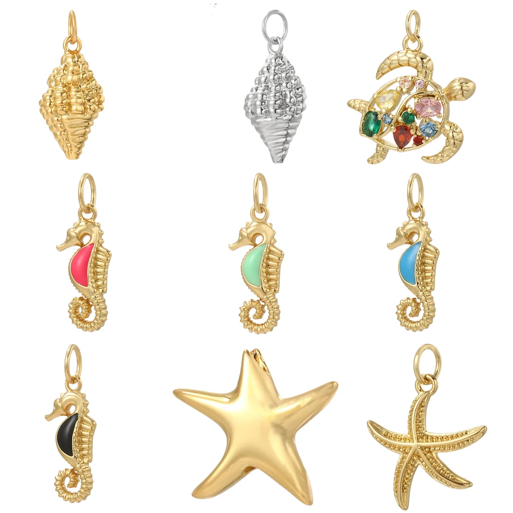 Diy Charms for Make Earrings Bracelet Necklace Bohemian Animals for Jewelry Making Supplies Gold Color Dijes Excellent Quality