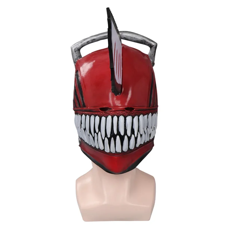 Anime Ketting Cosplay Saw Man Denji Cosplay Masker Rolleplay Kostuum Accessoires Mannen Helm Cosplay Voor Halloween Vermomming