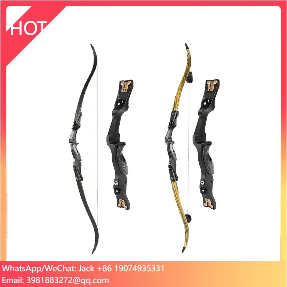

60" Archery Traditional Takedown Recreational Shooting Recurve Bow, Right Hand Bow