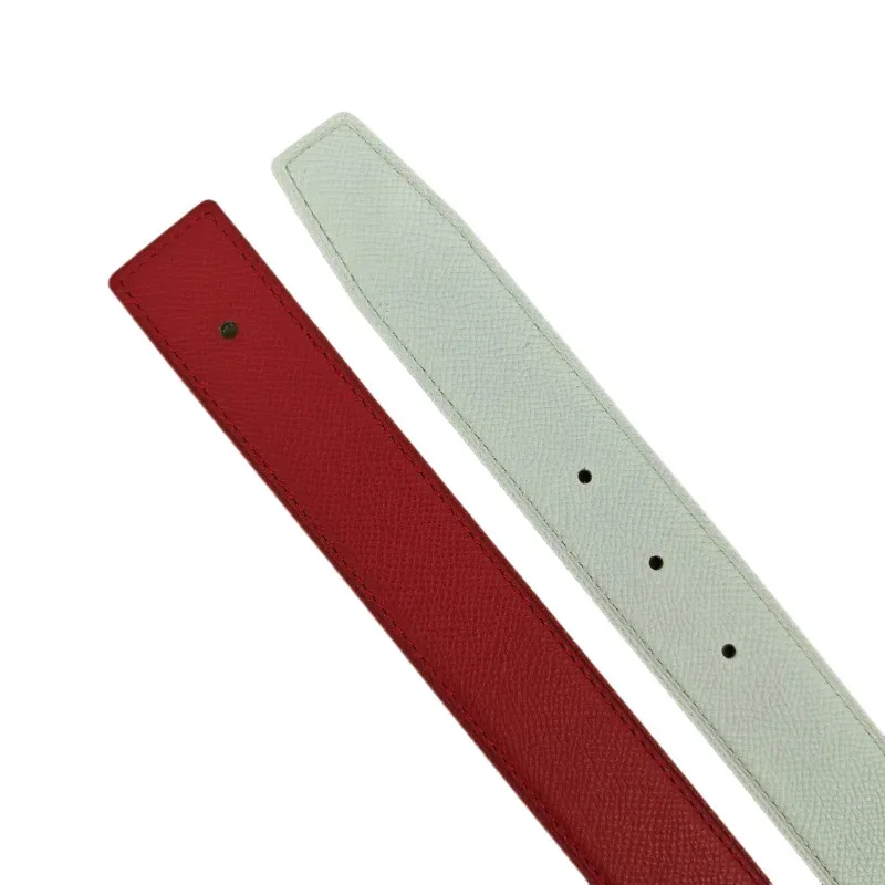 

Top master design luxury 3.2cm wide double-sided suitable H buckle replacement belt (buckle not included) limited sale