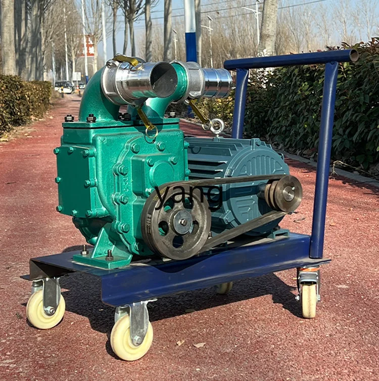 Yjq Self-Priming Manure Pump Farm Strong Septic Tank Non-Blocking Sewage Suction Mud Pump