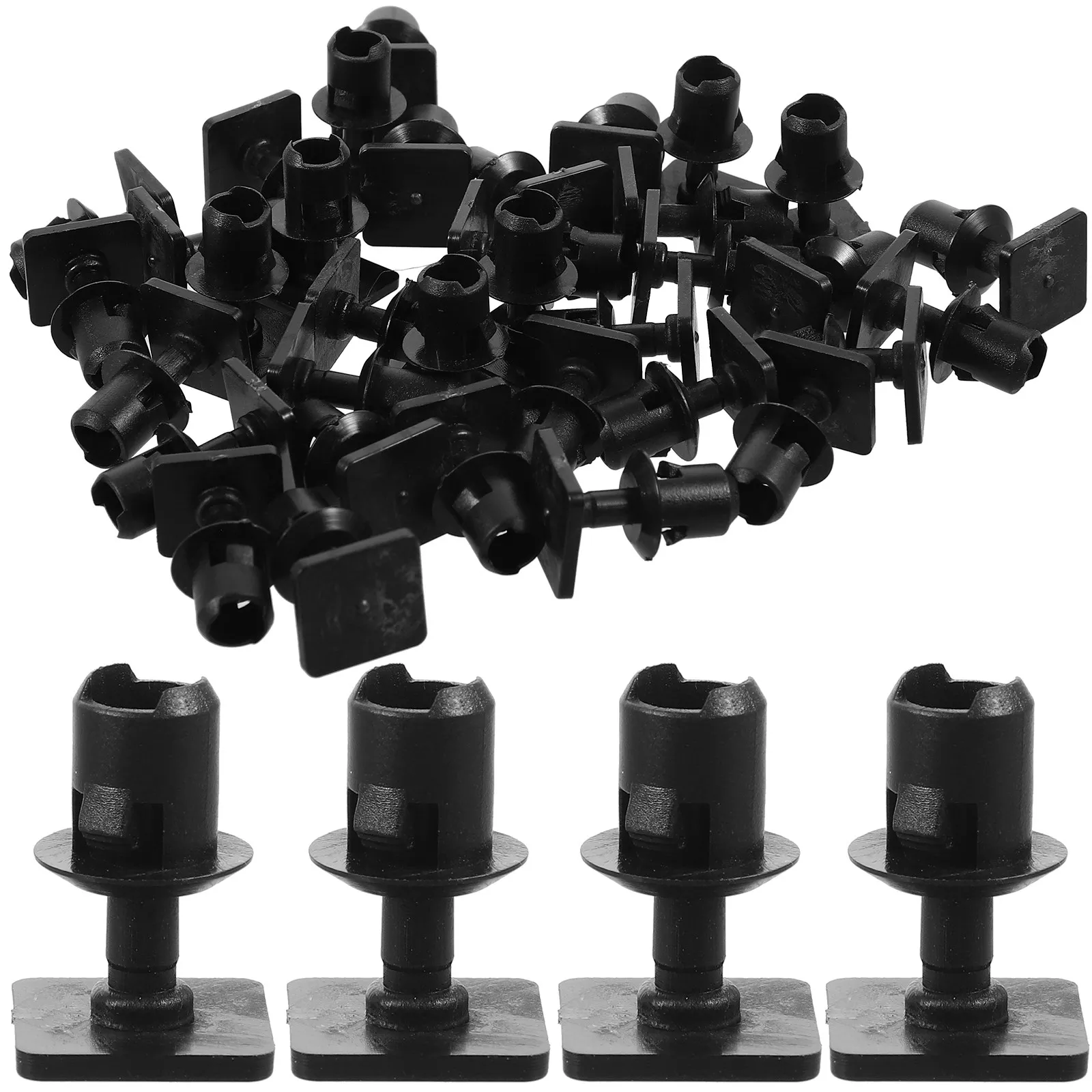 50Pcs Car Interior Clips Plastic Retainer Fasteners for Automotive Panel Trim Dashboard Door Upholstery Secure Easy Install