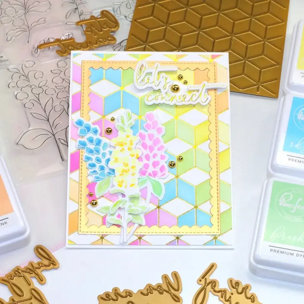 HOT SALE Cutting Dies Scrapbook Hexagons and cubes Diary Decoration Embossing Template DIY Greeting Card Handmade 2025