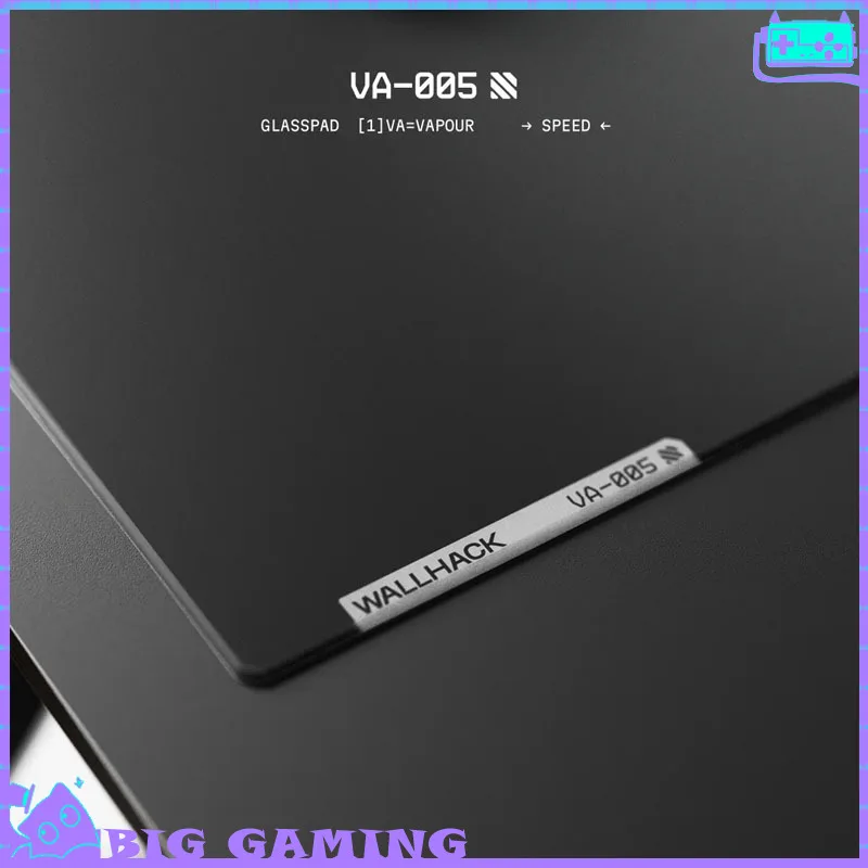 Wallhack Va005 Tempered Glass Mouse Pad Table Pad Control Stable Office Gaming Computer Fps Dedicated Valorant Csgo Ow Apex
