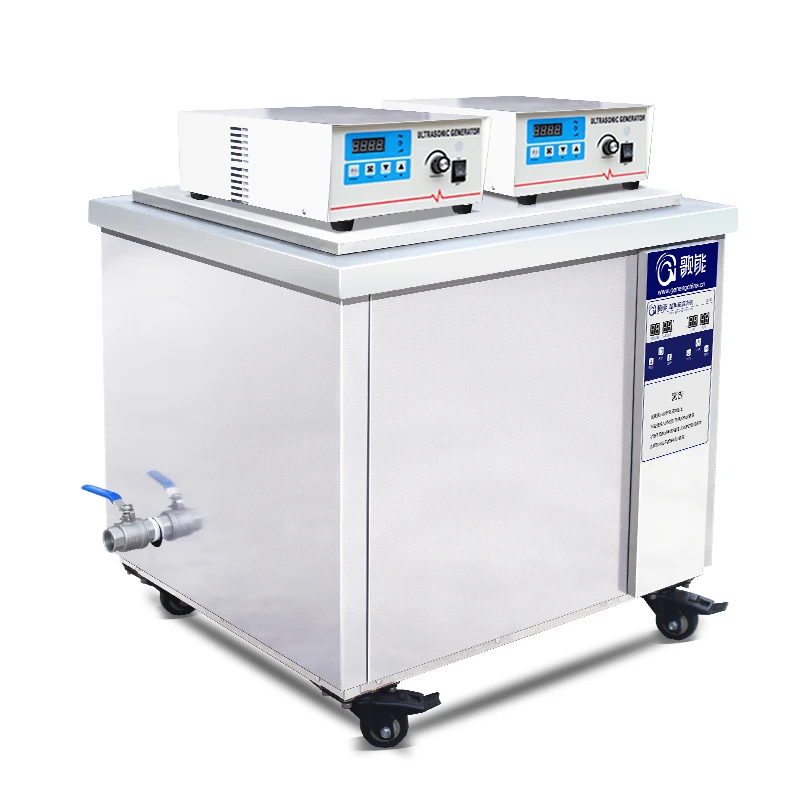 Large single tank industrial ultrasonic cleaning machine 360L 3600W hardware semiconductor oil removal rust removal wax removal