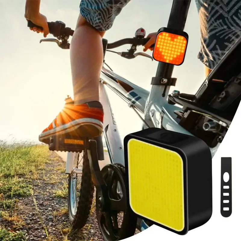 Enquêter arrière de cyclisme à LED, expression d'amour, feu arrière de vélo, feu arrière de siège lumineux, lampe de sécurité arrière de vélo, arrière de siège lumineux