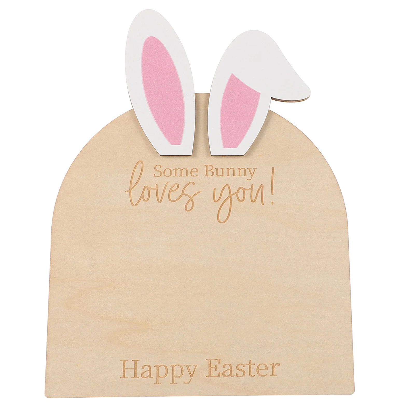 

Baby Footprint Keepsake Bunny Wooden Plaque Nursery Room Decor DIY Baby Handprint Footprint Ornament Kit Family Handprint Kit