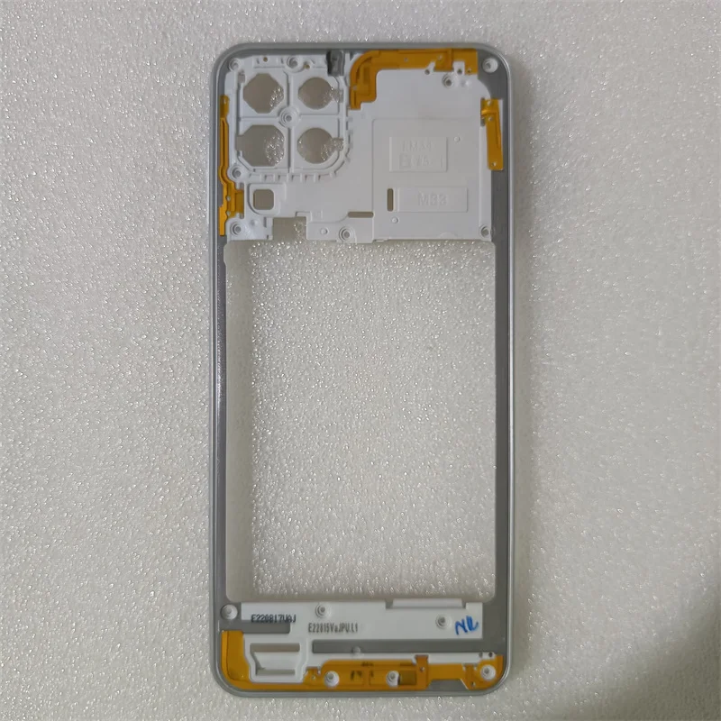 Middle Frame For Samsung Galaxy M33 5G M336B Middle Frame Housing Bezel With Buttons Repair Parts