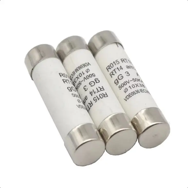 【10-5PCS】500V 0.5A 1A 2A 3A 4A 5A 6A 8A 10A 16A 20A 25A 32A RO15 Fast Blow Ceramic Fuse