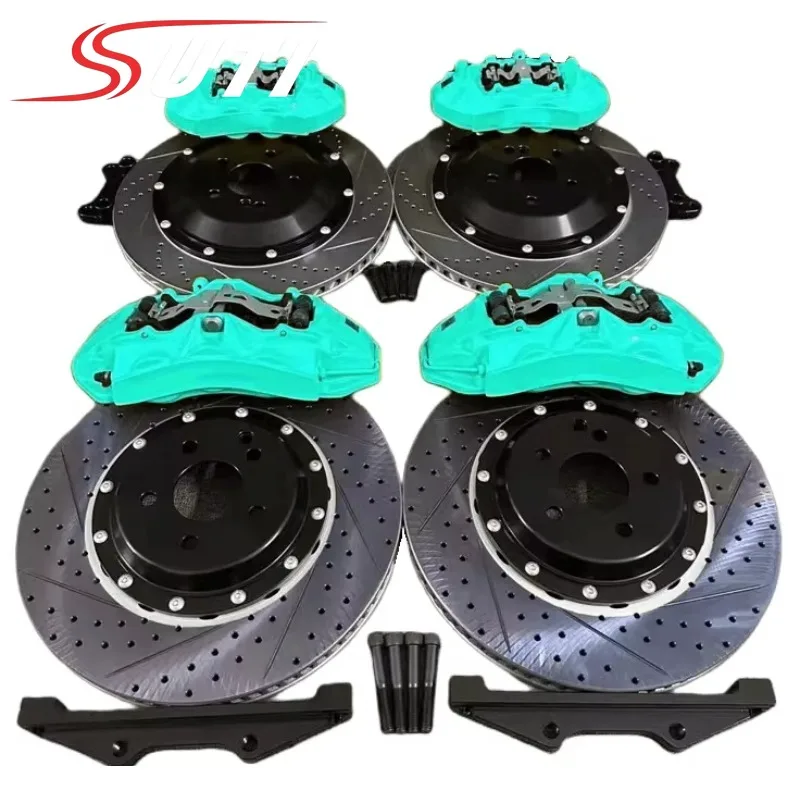 High Stopping Power Front 6 Rear 4 Piston Brake Set Big Brake System for SUV Sedan MPV Off Road Crossover Auto
