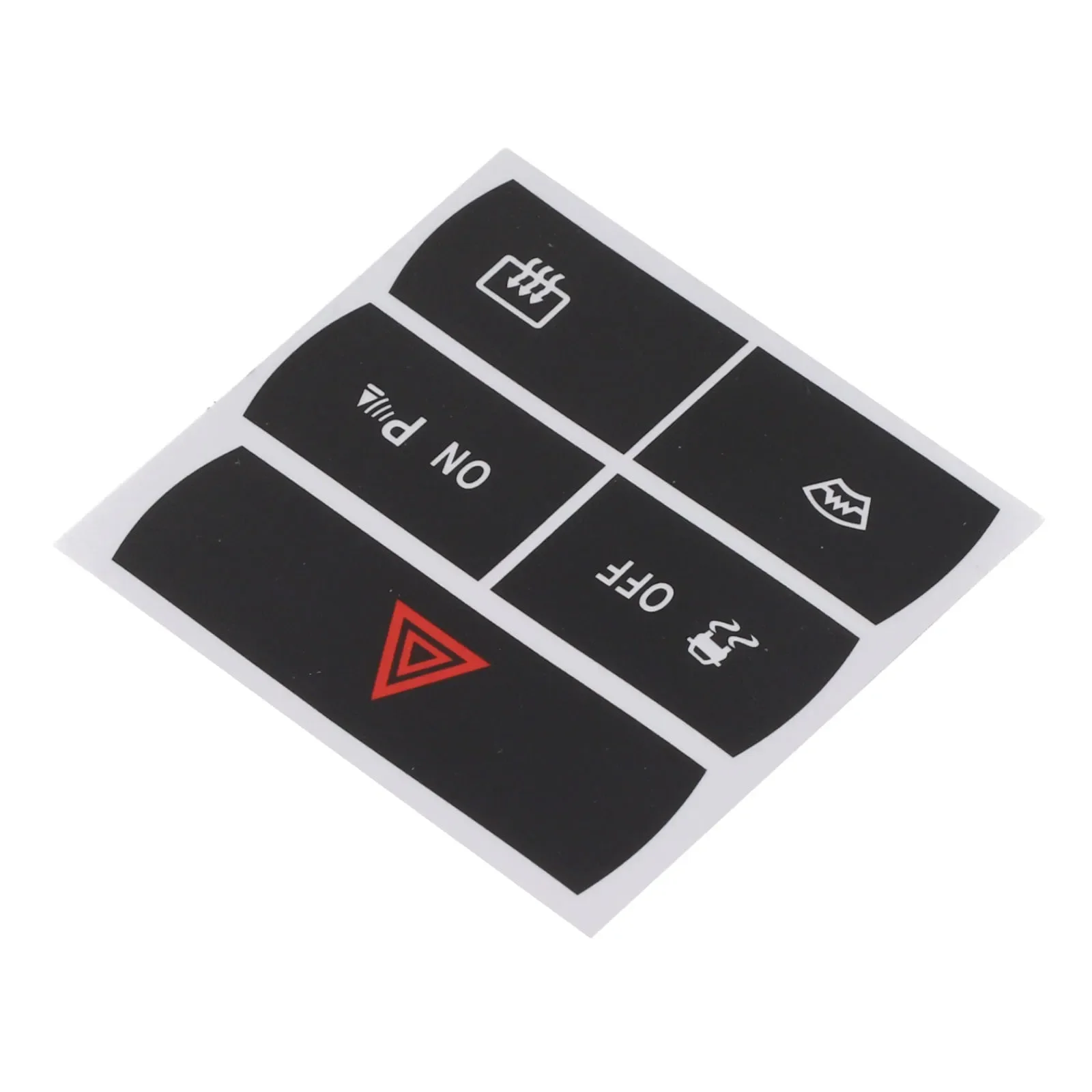 Set Of Stickers To Repair The Hazard Button Defroster And For ESP For Ford For S-Max Repair Switch Button Sticker High Grade Vin