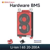 Daly BMS 6s bms 18650 Battery 24V with Lithium Battery Balancer NTC NMC Li-ion 20A 30A 40A 60A 80A 100A 150A 200A