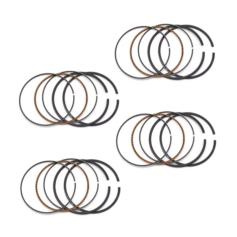 AHL Motorcycle STD BORE 57.5mm Piston Rings for KAWASAKI ZZR400 ZRX400 I II III 1992-2003 PISTON RING 4PC