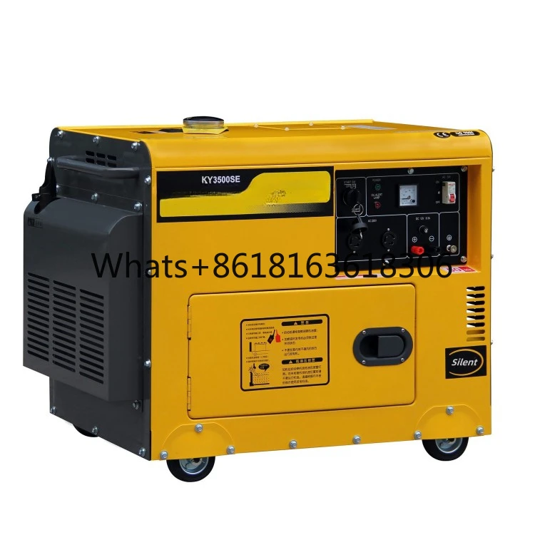 

3kw 5kw 6kw 7kVA Small Petrol Gasoline Engine Portable Electric Generators for Home Use