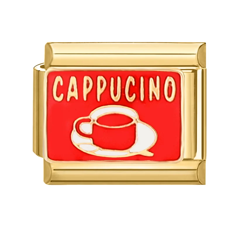 2024 donne Be Mine Flower Mom Guitar Phone Italian Charms Links Fit 9mm bracciale in acciaio inossidabile che fa gioielli