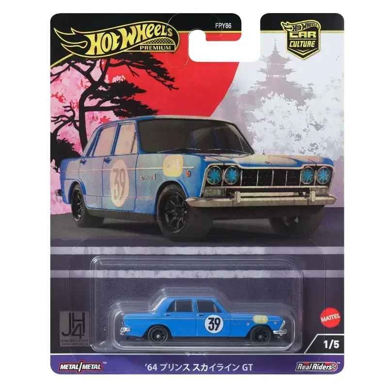 

Оригинальная автомобильная культура Hot Wheels премиум-класса, японская история 4, игрушка для мальчиков, 1/64, литая под давлением Nissan Skyline Z, Toyota Coralla, Honda Mazda, подарок