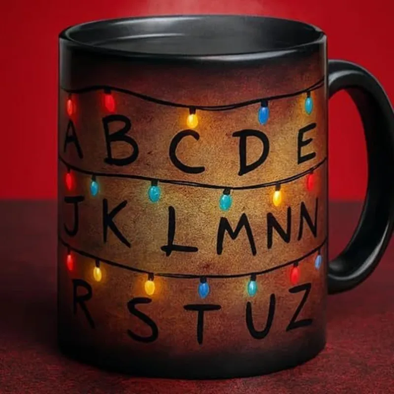 Color Changing Ceramic Mug Thermosensitive Color Changing Ceramic Cup Magics Coffee Mugs Heat Sensitive Unique Design Glass