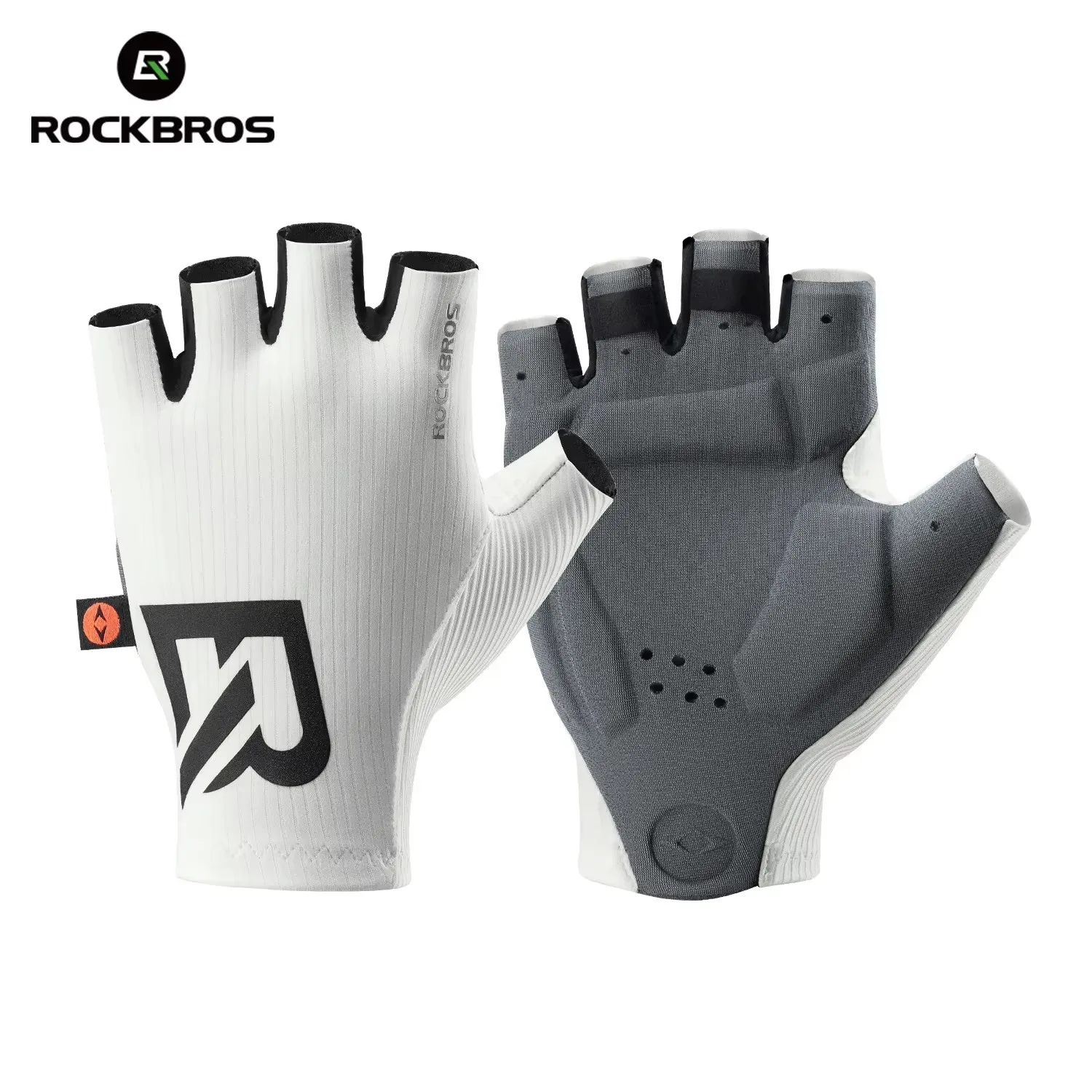 

ROCKBROS Men's Women's Cycling Gloves Breathable Road Bike Gloves Mtb Shockproof Integrally-molded Thickened Palm Bicycle Gloves