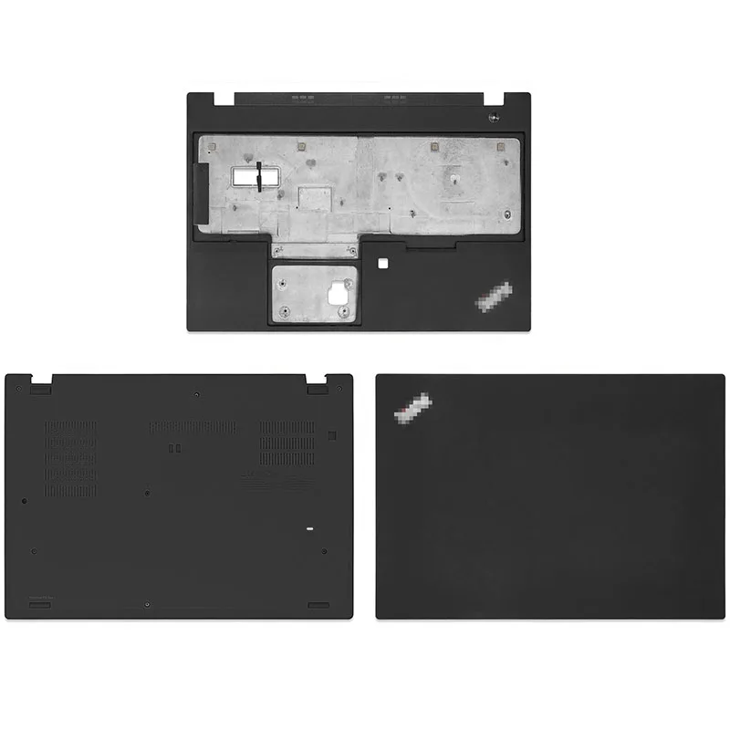 

New For Lenovo ThinkPad T590 P53S T15 Gen1 Series Laptop LCD Back Cover Palmrest Bottom Case A C D Cover Black