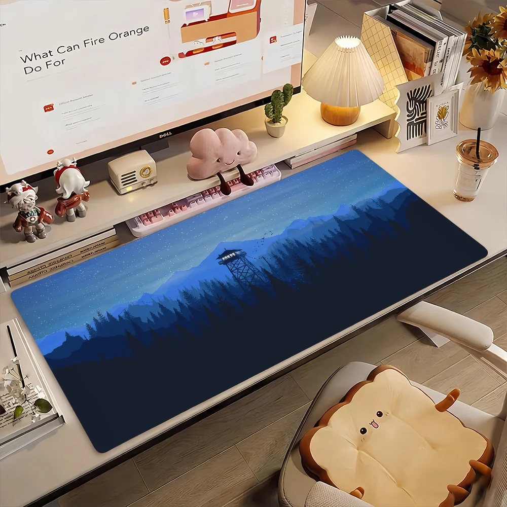 딥 포레스트 파이어워치 마우스 패드 논슬립 잠금형 엣지 - Laptop Accessories For Protection 리뷰 및 가격