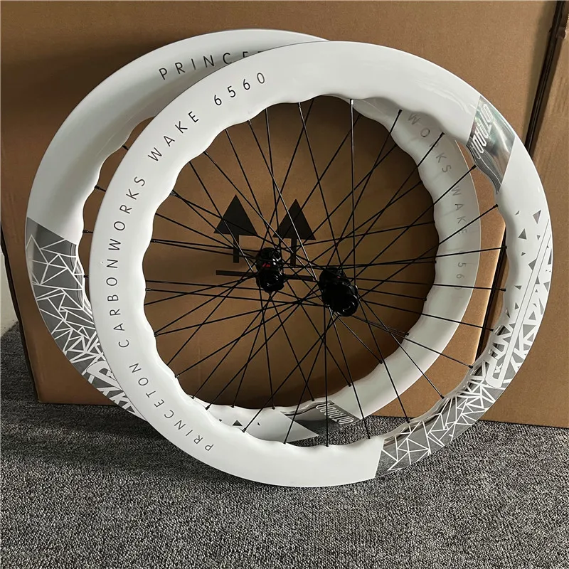 R240DC HUB6560 Carbon Road Bike Wheelset 700C  Disc Brake Clincher/tubeless Wheels UD Glossy