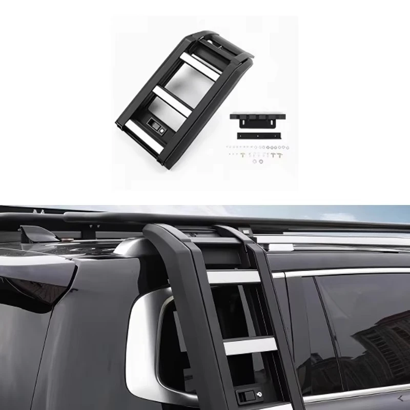 For Tank 500 Roof Rack Expand the Platform Side Ladder Roof Lighting Mechanical Armor Network Exterior Accessory Modifications