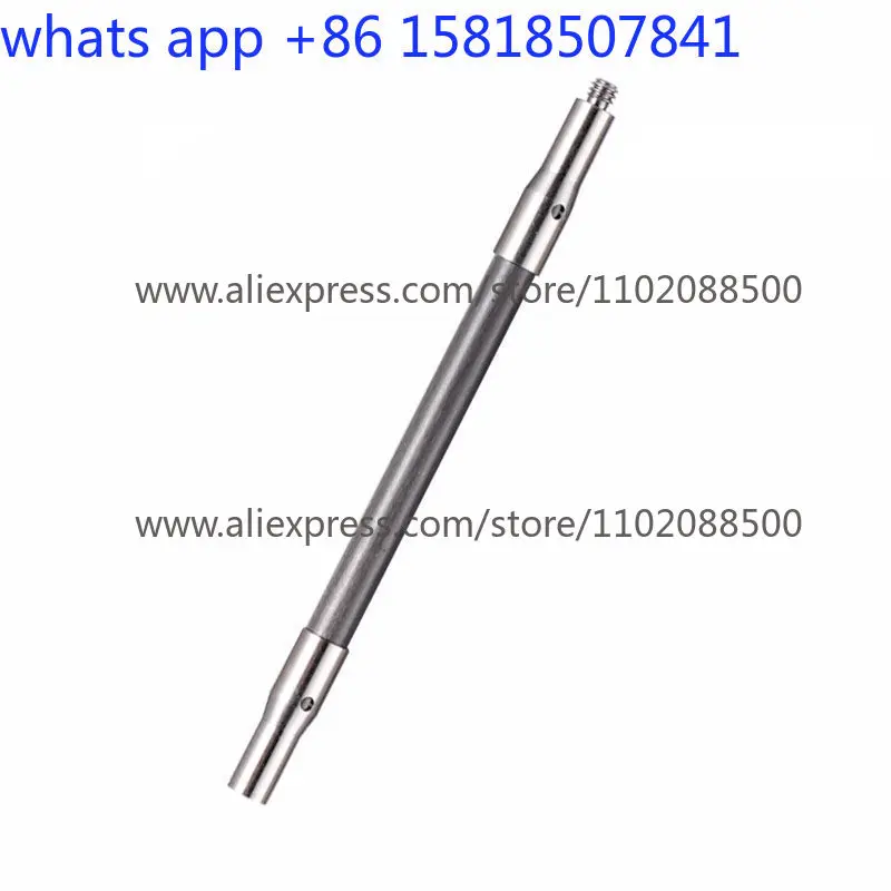 M2 carbon fiber extension rod stainless steel extension rod three-dimensional probe internal and external threads