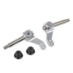 Aluminum Alloy Front Steering Knuckle Upright For Tamiya CW-01 Lunch Box Chassis