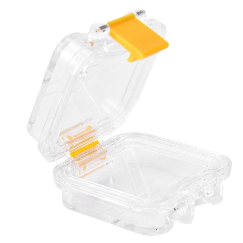 

Lab Supply 50Pcs Plastic Denture Tooth Box With Film Denture Storage Box Membrane Tooth Box