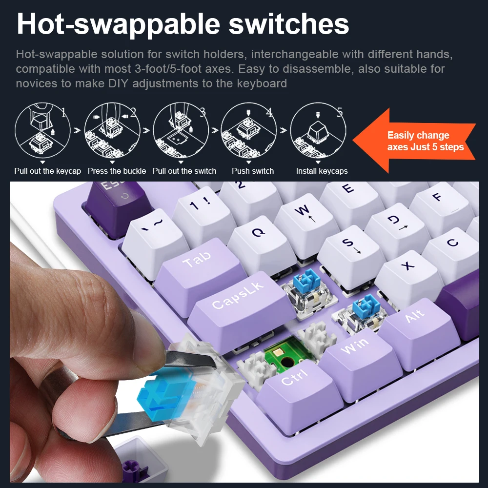 لوحة مفاتيح ألعاب ميكانيكية سل - مراجعة Gaming Keyboard E Yooso وسعره