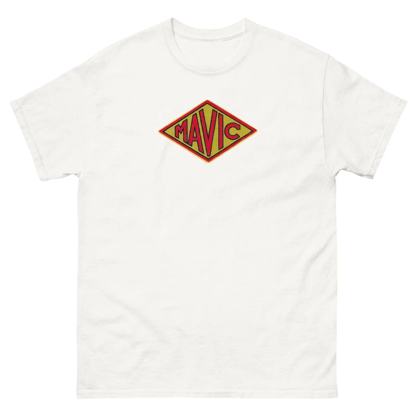 Mav-Ic Cycling Graphic Logo T-Shirt Graphic Printing High-end Luxury Unisex Style Both of Men and Women