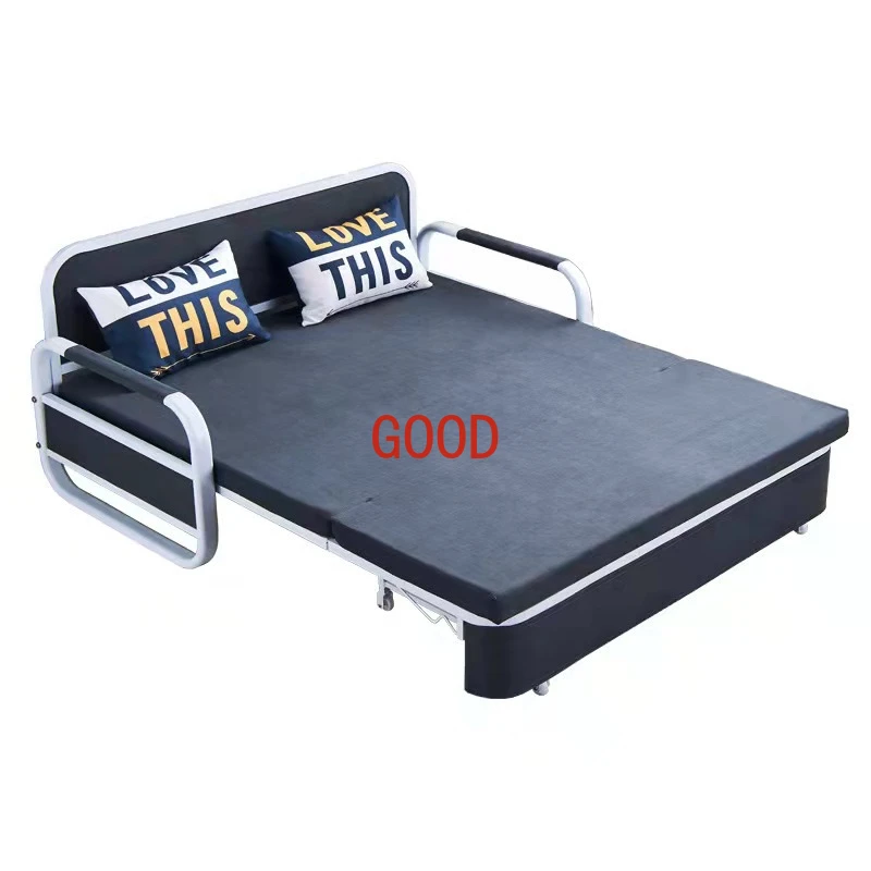 Design moderno sofá-cama com armazenamento, mobília da sala, salvar lugar, moda, 2023