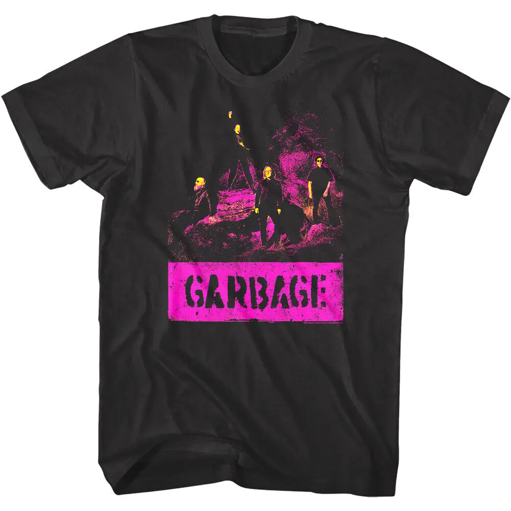 Garbage Grunge Band Men'S T Shirt One Mile High 90S Rock Merch Shirley Manson