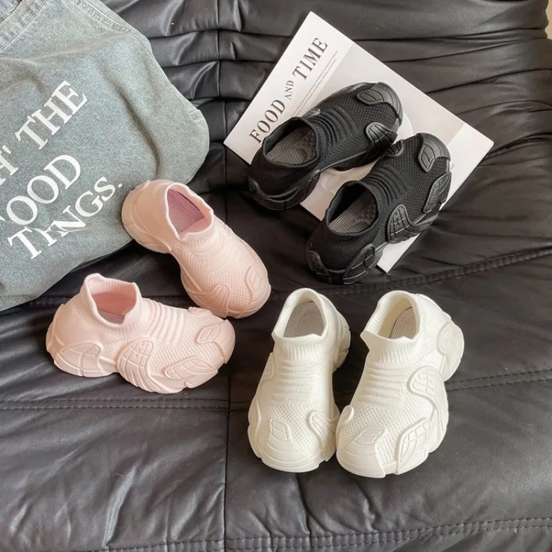 Fashion Child Shoes 2026 Four Seasons New Baby Sports Le Fu Shoes Casual Comforta Men Women Versatile Flat Bottom Child Shoes