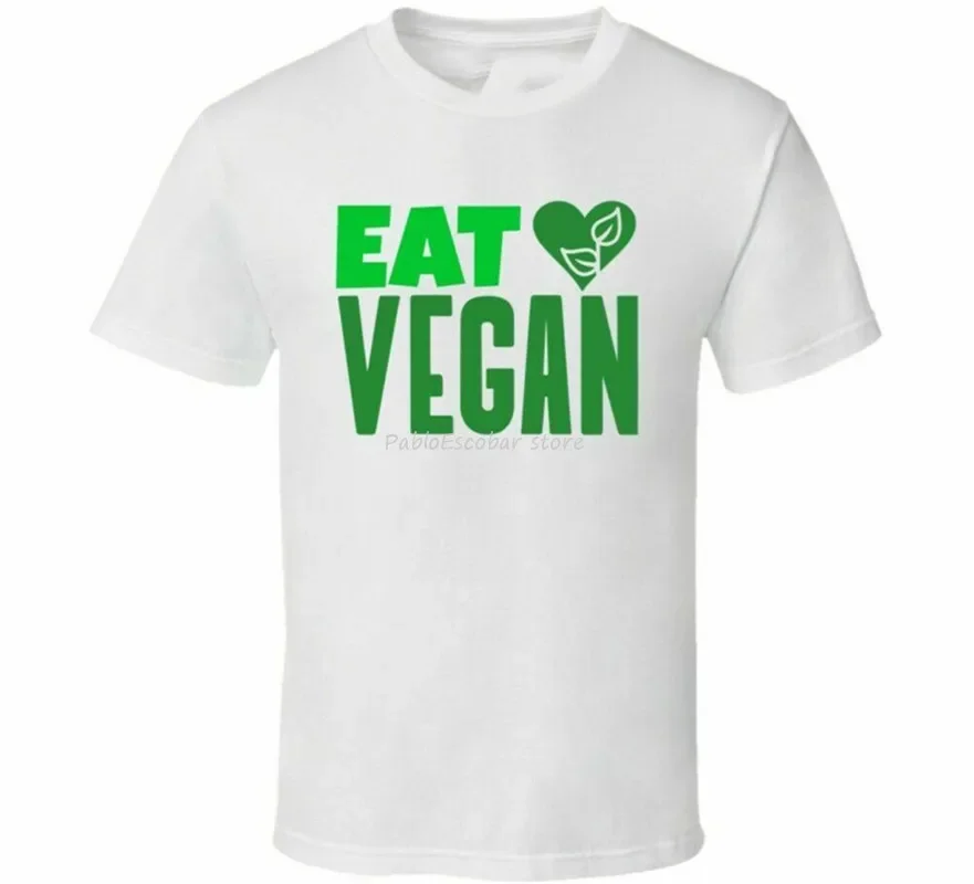 

Le nuove magliette arrivate mangiano Vegan Funny Cute Healthy Food Lover t-shirt unisex t-shirt a maniche corte di alta qualità