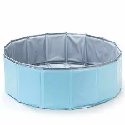 Foldable Swimming Pool Accessories Plastic Large Foldable Dogs Pet Swimming Pool Inflatable Portable Ice Bath Tub Cold