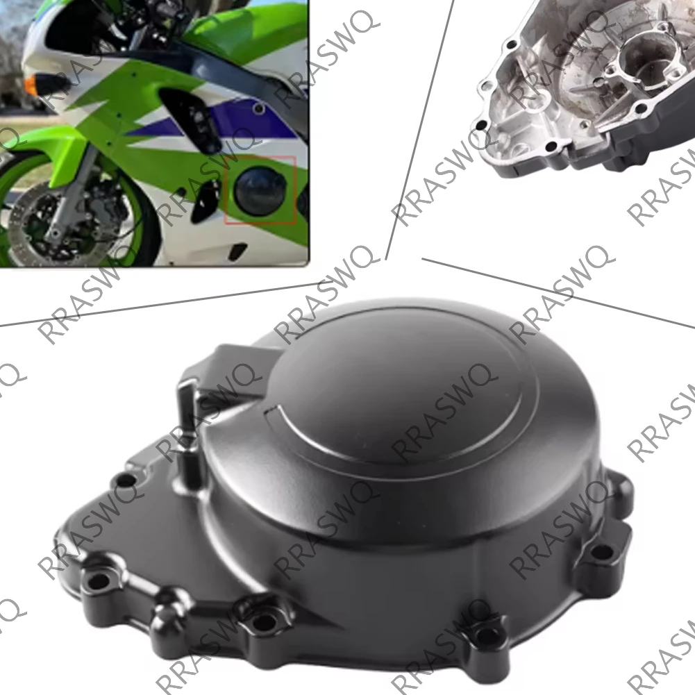 ZX-6R 1995-1997 Motorcycle Aluminum Engine Stator Crank Case Protector Cover Crankcase For Kawasaki ZX6R 1995 1996 1997