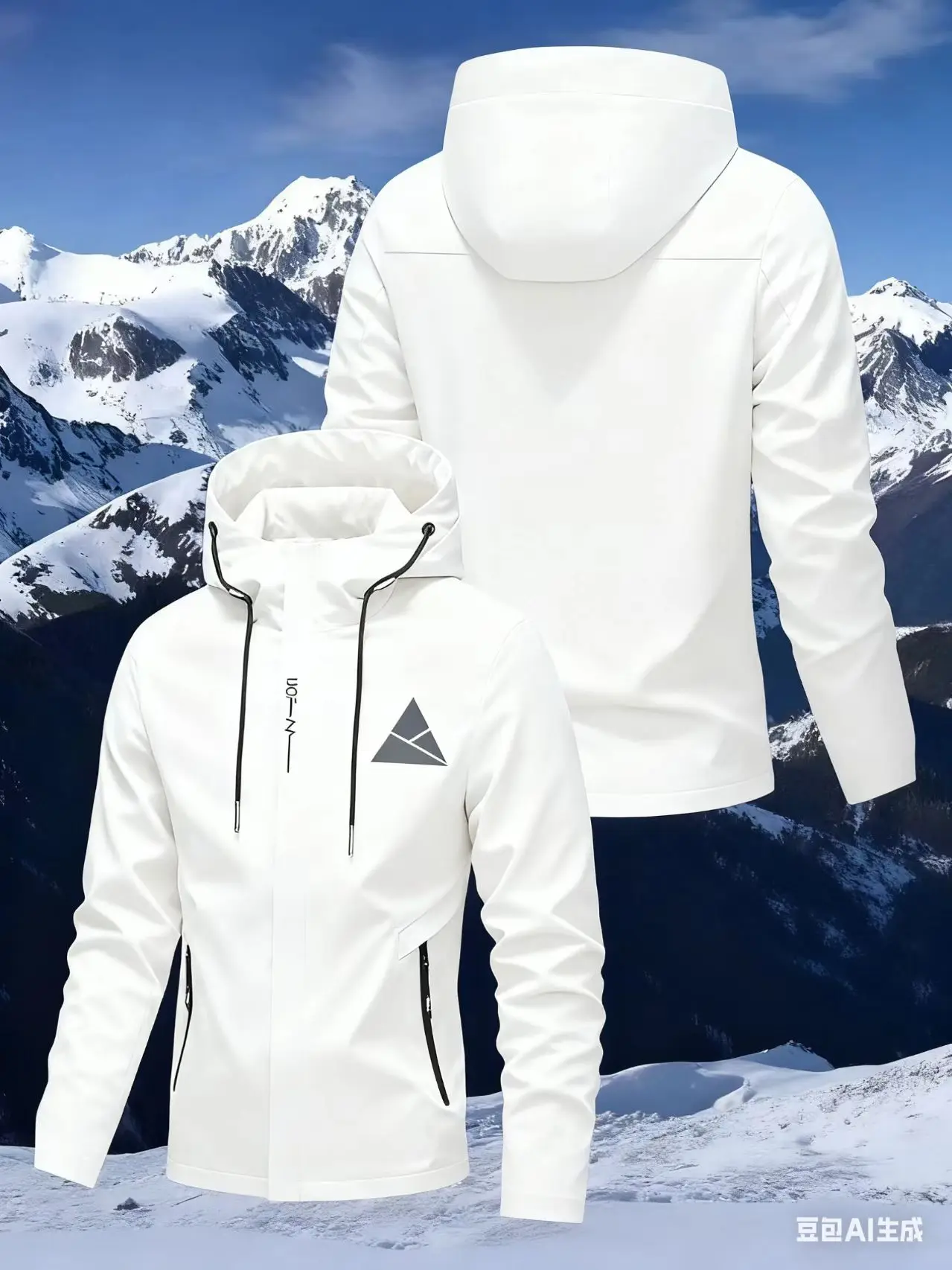 

Мужская зимняя новая плюшевая куртка; Мужская теплая и толстая ветрозащитная куртка; Мужская непромокаемая парка с капюшоном.