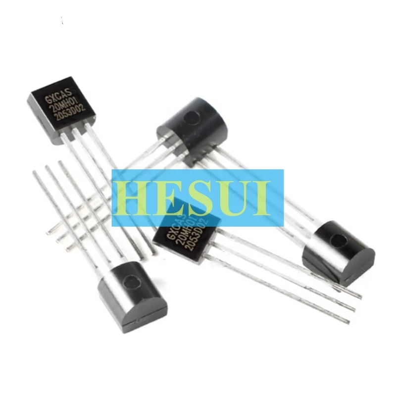 Original GX20MH01 TO-92 programmable resolution single-bus high precision temperature sensor chip